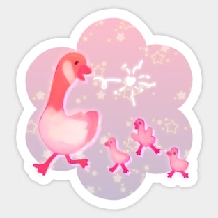 A Mother Goose Sticker